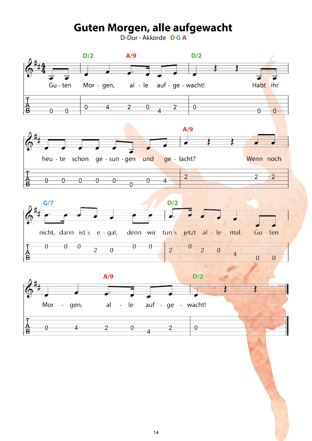 Bin Ich Aufgewacht Noten : Ich hatte immer wieder einmal hat er das